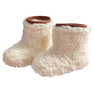 儿童冬季加绒雪地靴宝宝过冬棉鞋小童短靴女童毛毛靴外穿公主棉靴