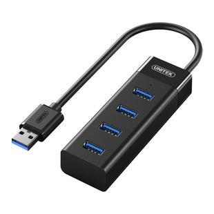 优越者type-c拓展坞分线器usb3.0扩展器hub一拖四转接头笔记本台式电脑外接口延长线转换器带供电集线器