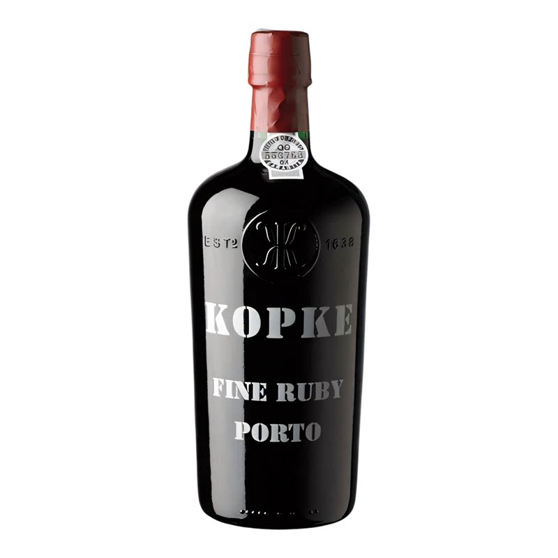 葡萄牙进口KOPKE 科葡客宝石红波特酒高度葡萄酒微醺睡前甜晚安酒