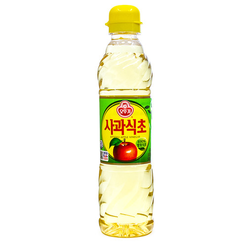 韩国不倒翁苹果醋 拌菜炒菜多用途食醋500 ml  (2211)