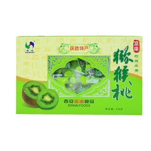 周至猕猴桃干凉果陕西特产奇异果干蜜饯果脯独立包装酸甜果干零食