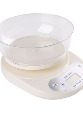 烘焙工具厨房电子称法焙客白5kg