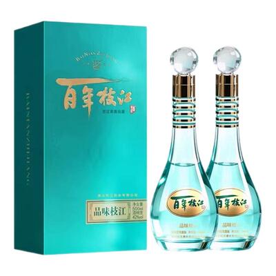 枝江大曲官方旗舰店品味枝江42度2瓶500ml纯粮食浓香风味礼盒白酒