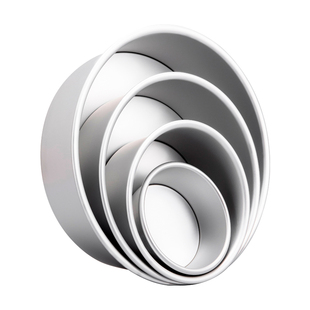 戚风蛋糕胚活底模具食品级爱心不粘家用商用烤箱烘焙 468寸加高款