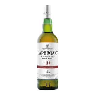 Laphroaig拉弗格10年 雪梨桶700ML 苏格兰单一麦芽威士忌进口洋酒