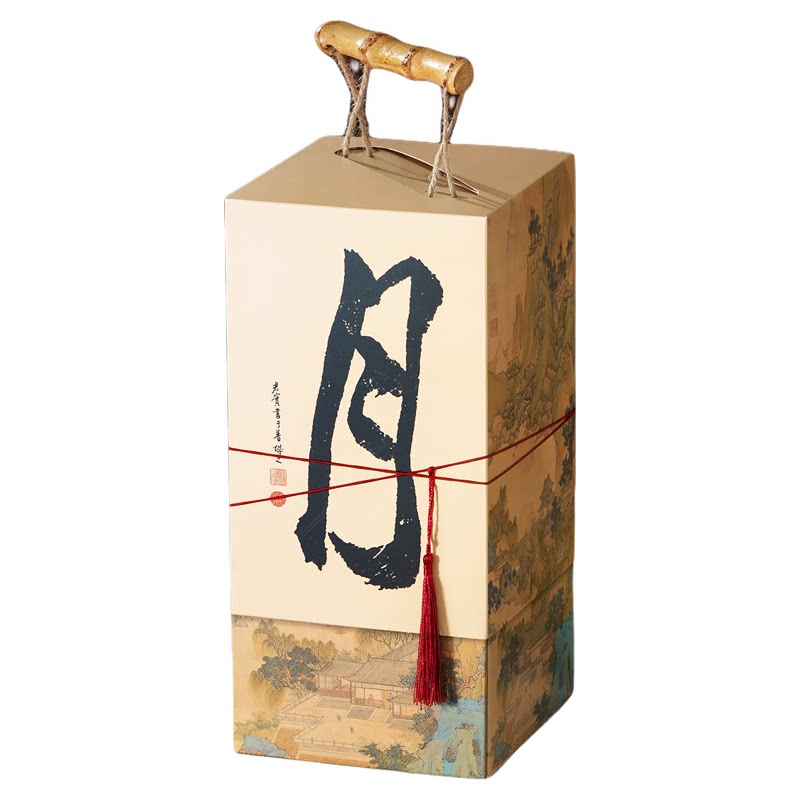 月销3w+流心月饼礼盒装团购定制