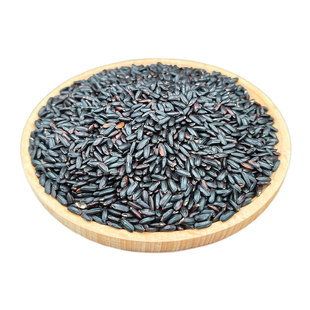 东北黑米25年农家新米5斤正宗香米煮粥五谷杂粮糙米饭血糯米散装