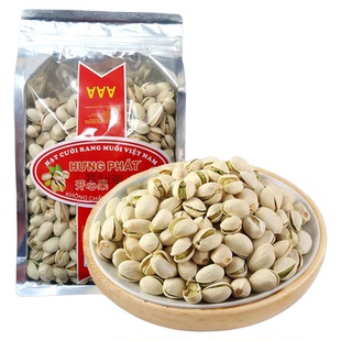 新货包邮自然开口开心果盐焗口味 网红干果孕妇零食坚果500克