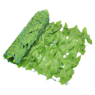仿真植物墙篱笆围栏草坪叶葡萄绿叶栅栏护栏围挡绿植装饰庭院人造