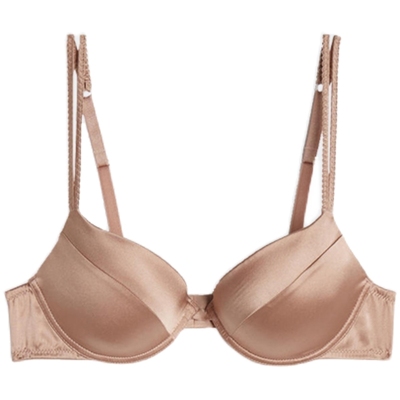 女士时尚桑蚕丝聚拢文胸