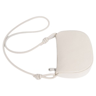 岩牛荔枝纹真皮质感马鞍包小包2026新款女士高级感轻奢时尚斜挎包