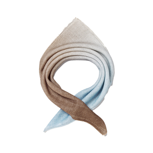 【新年礼物】19ANDREA'S47 秋冬Square 50轻渐变双色羊绒方巾男女