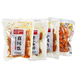 双娇网红辣条礼包102g*4袋大爆料素食零食大刀肉麻辣条怀旧小吃