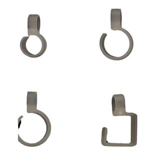 防风扣衣架固定扣不锈钢管防滑防吹落晒衣架防风钩晒衣挂钩衣杆夹