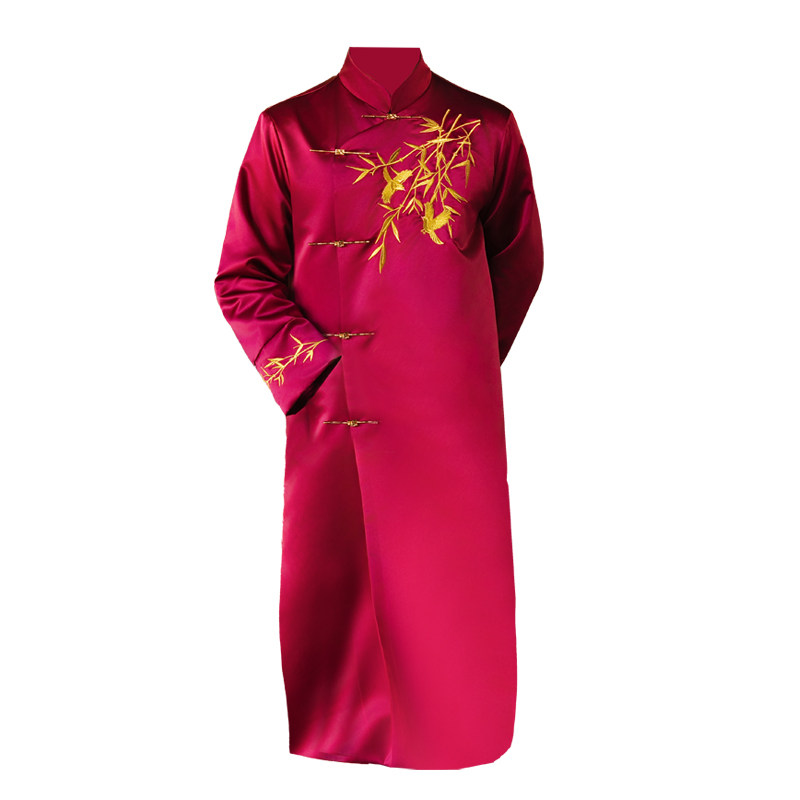 伴郎服男2026新款夏季兄弟团装搞笑中国风礼服结婚唐装伴郎服中式