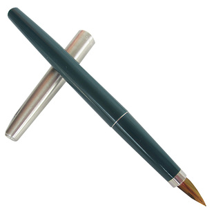 老钢笔英雄443铱金笔经典款匕首尖墨水笔练字书写90年代库存包邮