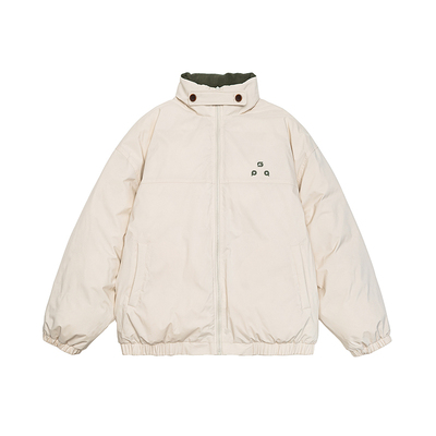 GOGOSOON加厚棉衣男新款2025冬季高级感外套美式保暖青少年立领潮