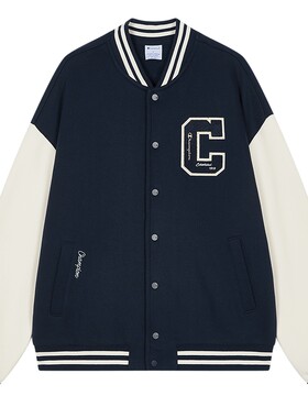 Champion冠军美式复古情侣棒球服