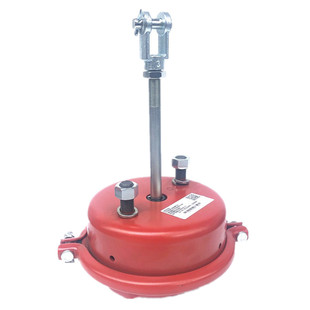 适用于原装瑞立富华桥单刹车分泵半挂车刹车单皮碗前气室单分泵