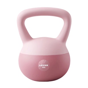 乐系软壶铃女士健身家用软底6公斤10kg男士胡铃小哑铃壶甩瘦肚子