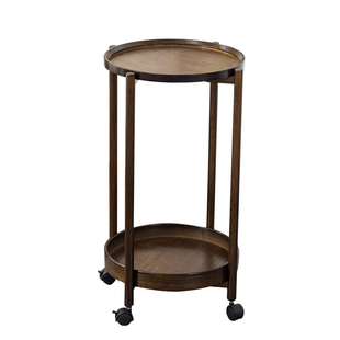 麻将桌茶水架角几边柜棋牌室茶桌置物架可移动沙发边几打牌小茶几