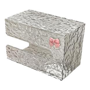 洗脸巾收纳盒壁挂式家用置物架纸巾抽纸厕纸卫生间浴室面巾免打孔