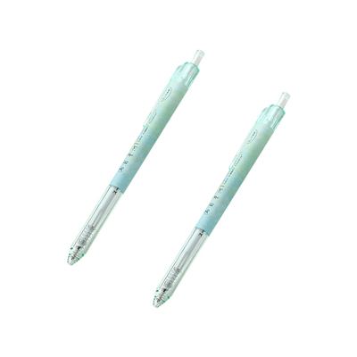 晨光优品中性笔简约红红黑色女生