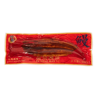 鳗臻蒲烧鳗鱼500g福清烤鳗河鳗整条肉厚不分段日料鳗鱼饭