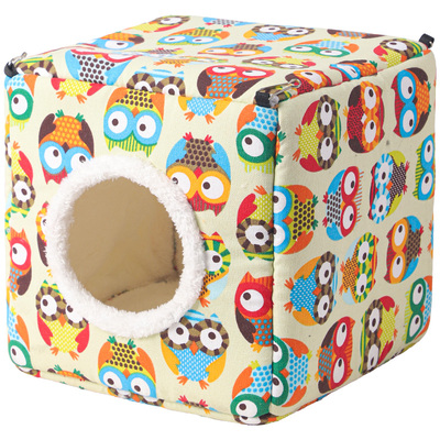 兔子专用棉窝加厚北极绒过冬神器