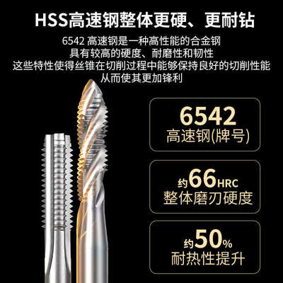 加长ST钢丝螺套丝锥M2345681012141618202224M16细牙粗牙