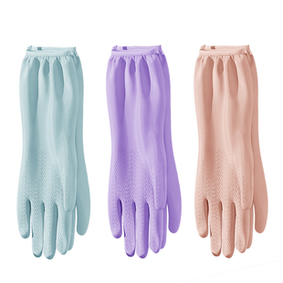 手套家务加绒洗碗女厨房耐用加厚橡胶皮洗衣服专用清洁防水刷碗