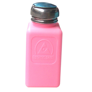 DKT防静电酒精瓶 塑胶松香水瓶ESD金属盖按压式100/200/250/500mL