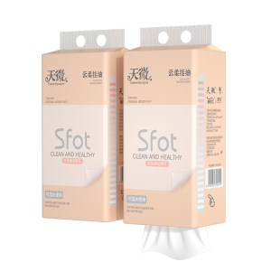 1500张12提悬挂式抽纸卫生纸家庭实惠装装箱批发擦手纸厕纸面巾纸