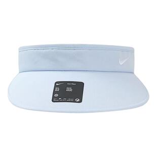 NIKE耐克夏新款遮阳帽户外休闲运动帽空顶帽天蓝色帽子II1298-407