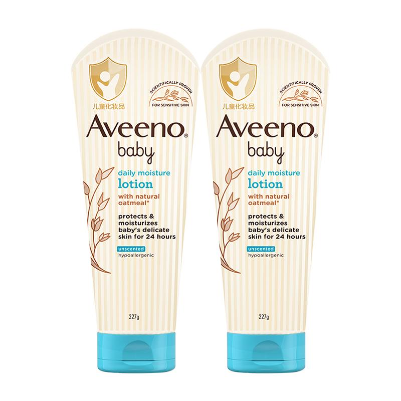 【自营】Aveeno/艾惟诺每日倍护身体乳婴幼儿燕麦保湿润肤乳227g