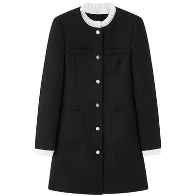 太平鸟法式小香风连衣裙短