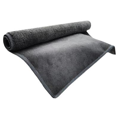 迈巴赫S450 S480 GLS480专用吸水翻毛皮抹布不掉毛洗车毛巾擦车布