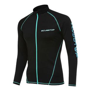 促销WATERSTAR长袖分体保暖男士潜水服冲浪防晒泳衣速干水母浮潜2