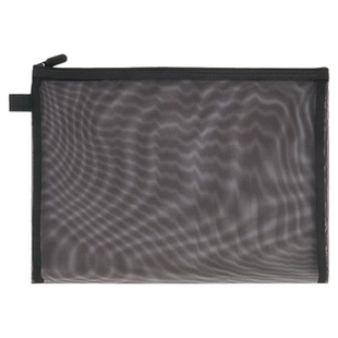 道林资料袋b5透明网纹笔袋学生文具考试铅笔袋学科分类文件拉链袋