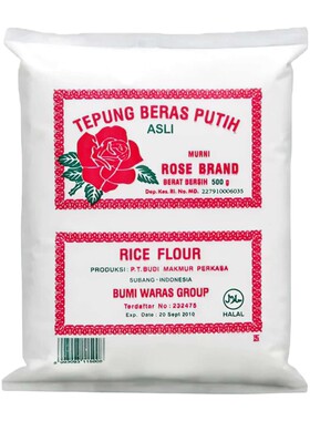 印尼rosebrand玫瑰花粘米粉500g