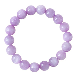 特价超值颜色好天然紫锂辉圆珠手链女款紫色系水晶饰品礼物