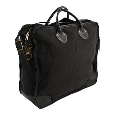 Alternative帆布牛皮拼接斜挎包