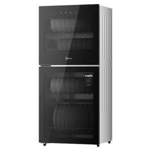 美的官方母婴级消毒柜餐具奶瓶烘干除菌厨房家用台式碗筷柜80R05