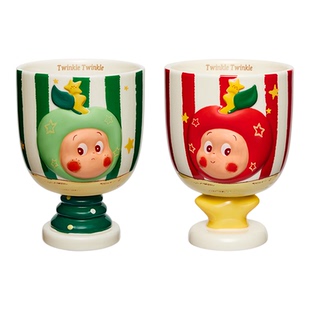 POPMART泡泡玛特你最珍贵Twinkle星星人双杯礼盒陶瓷杯周边礼物