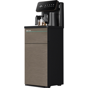 安吉尔茶吧机2025新款家用高端智能置物柜一体全自动烧水壶饮水机