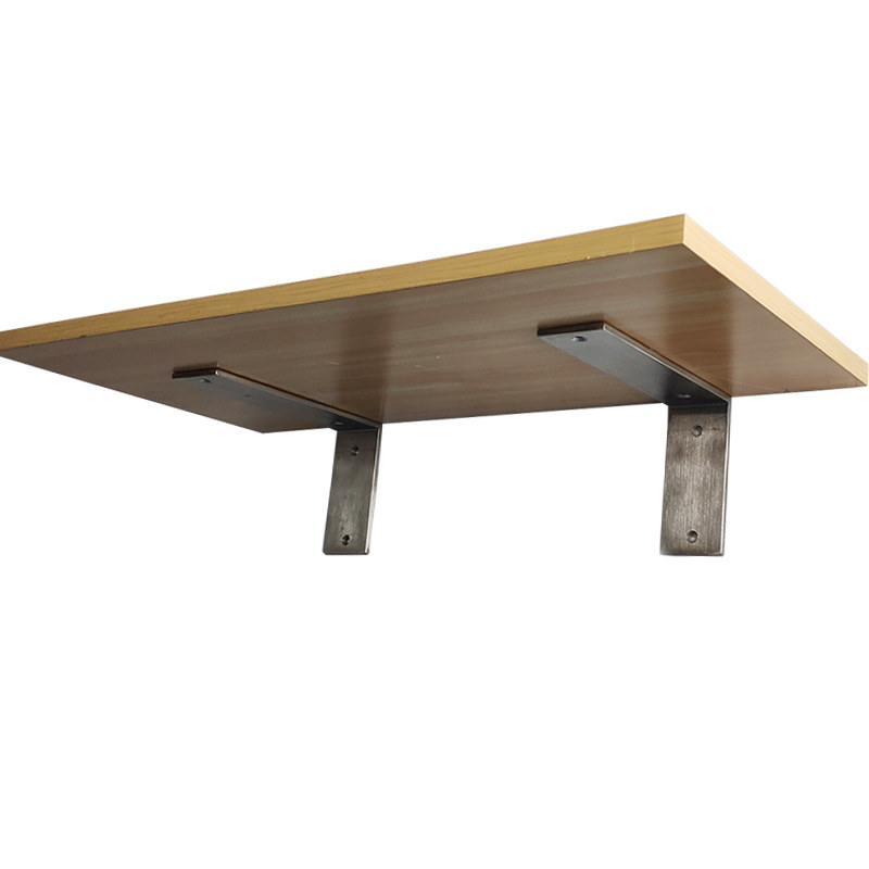 不锈钢支架隔板支撑架墙上置物架层板三角托架一字板木板托固定