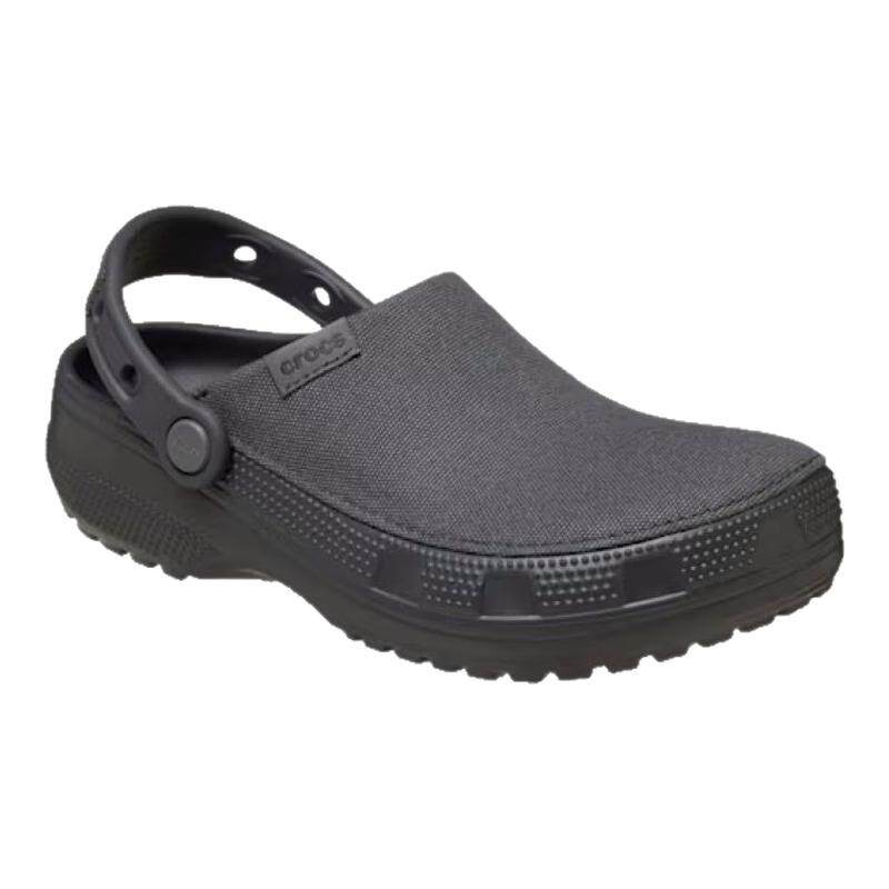 Crocs卡骆驰男鞋凉拖包头拖帆布鞋面沙滩鞋户外凉鞋轻便防滑美版