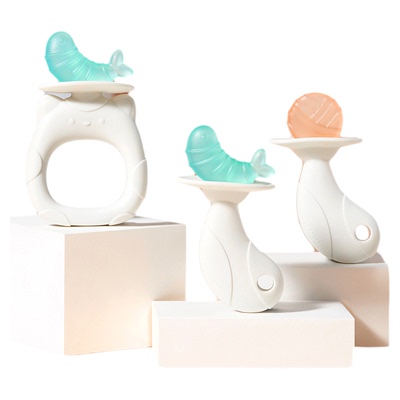 月亮磨牙棒婴儿牙胶防吃手