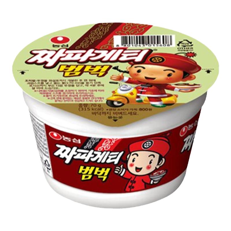 韩式杂酱面不辣方便面速食泡面