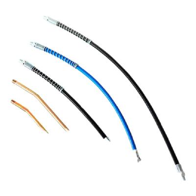 气动配件尖嘴平头硬管注黄油枪